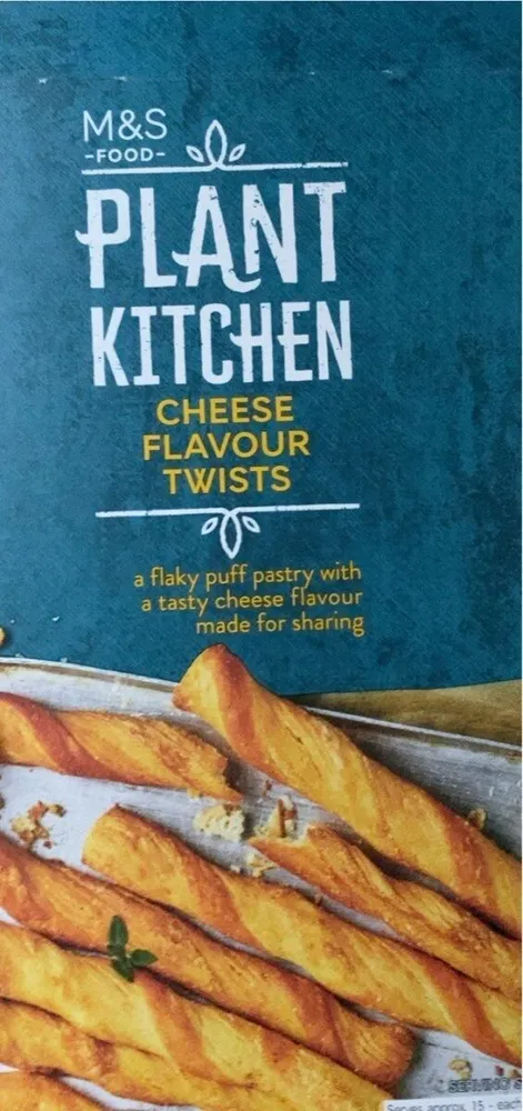 Cheese flavour twists