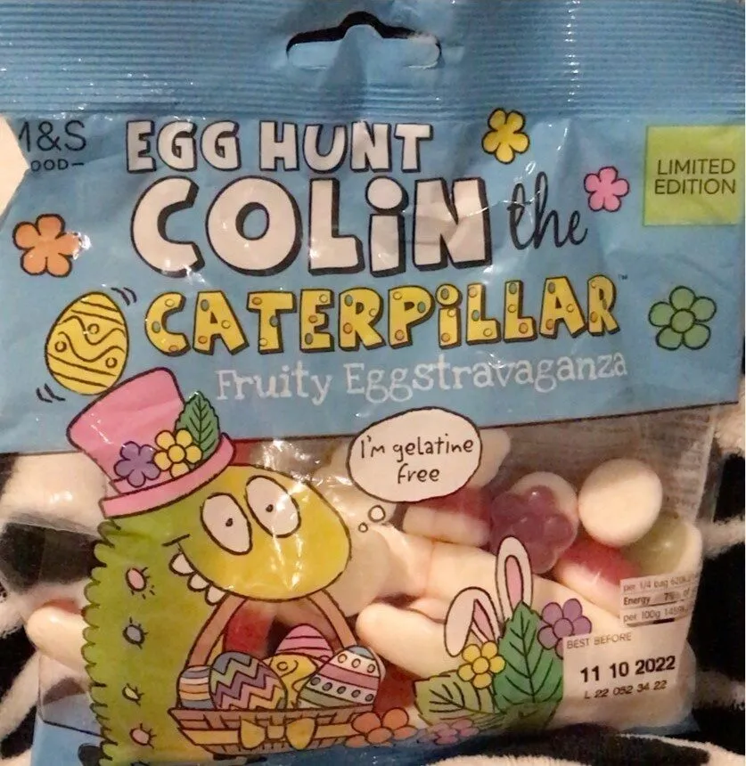 Egg hunt colin the caterpillar
