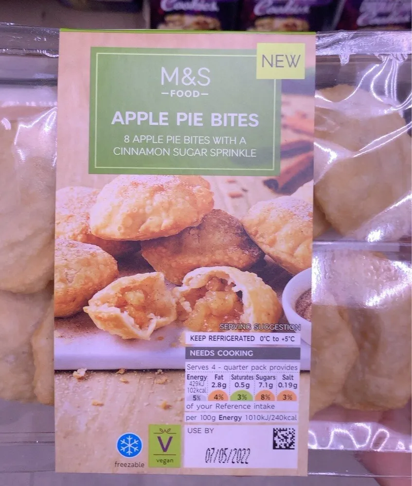 Apple pie bites