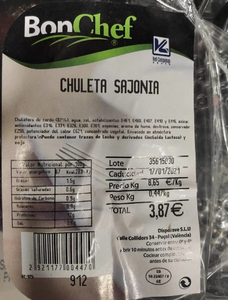 Chuleta Sajonia
