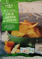 Four Cheeses & Onion crisps