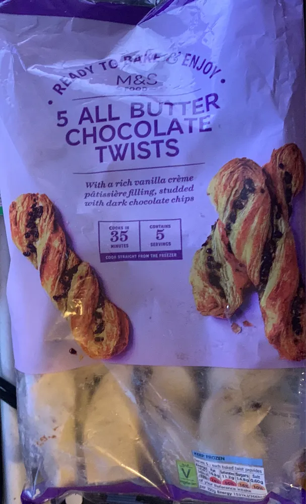 All Butter Chocolate Twists