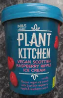 Vegan Scottish Raspberry Ripple Ice Cream