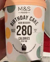 M&S Birthday Cake Iced Dessert