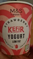 Frozen kefir yogurt