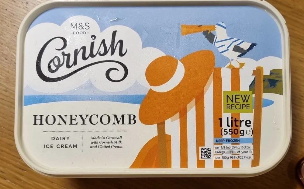 cornish honeycomb dairy ice cream