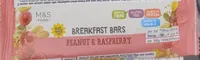 Peanut & Raspberry Breakfast Bar