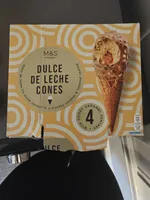 Dolce De Leche Cones
