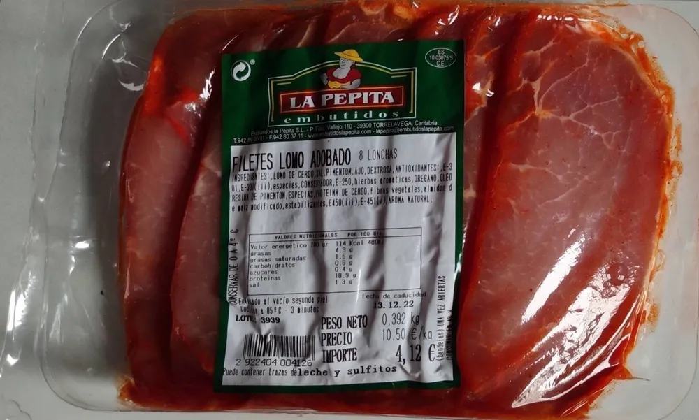 Filetes lomo adobado