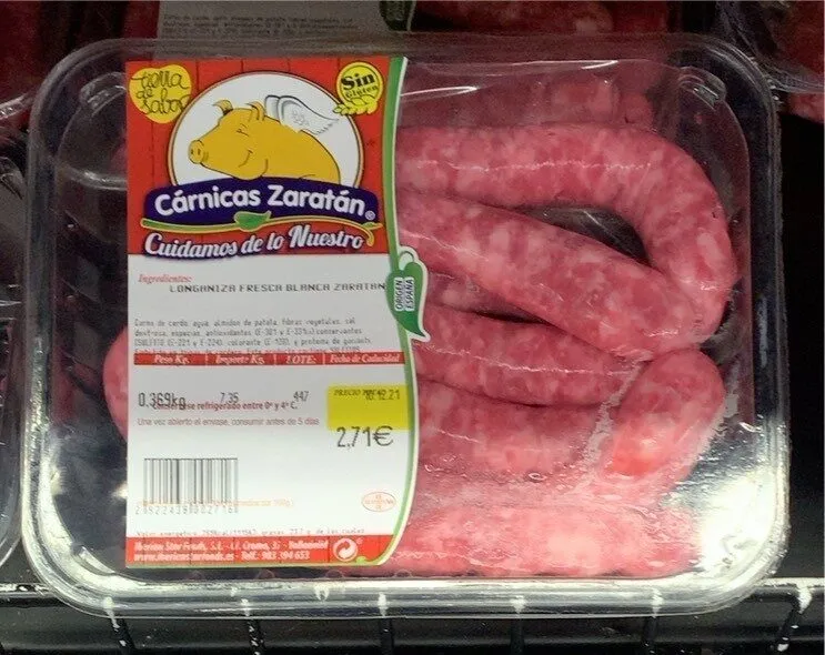 Longaniza fresca blanca Zaratán