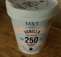 Vanilla Iced Dessert
