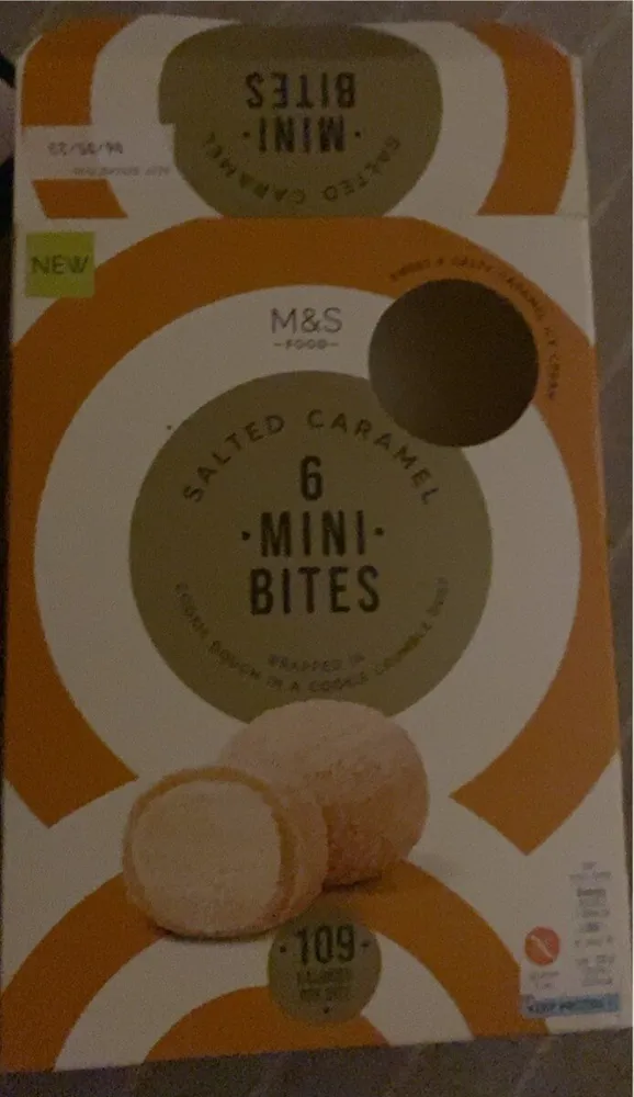 Salted caramel mini bites