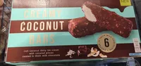 Creamy coconut bars