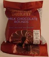 Outrageously Chocolatey Milk Chocolate Rounds