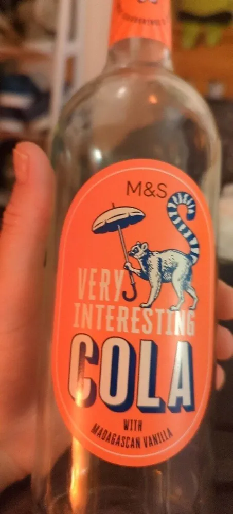 Cola with Madagascan vanilla