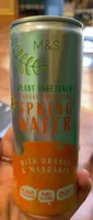 plant sweetend lightly sparkling spring water