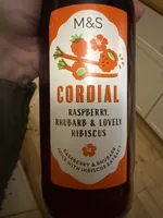 CORDIAL RASPBERRY, RHUBARB & LOVELY HIBISCUS