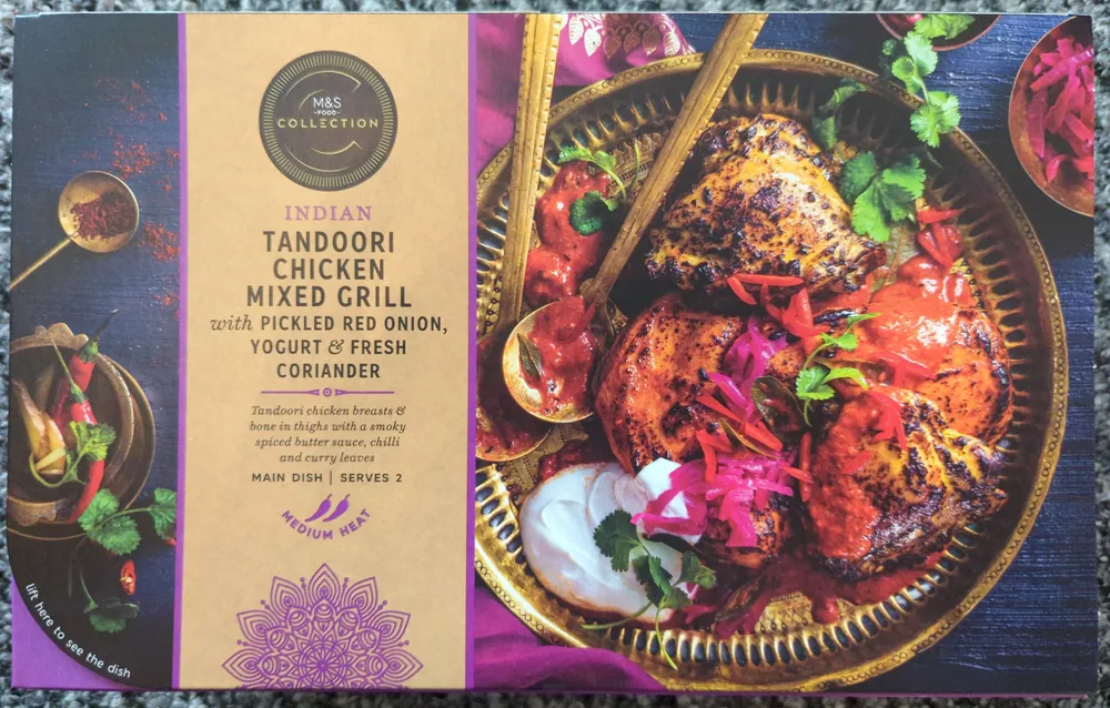 Tandoori Chicken Mixed Grill