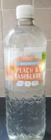 Peach and raspberry still water
