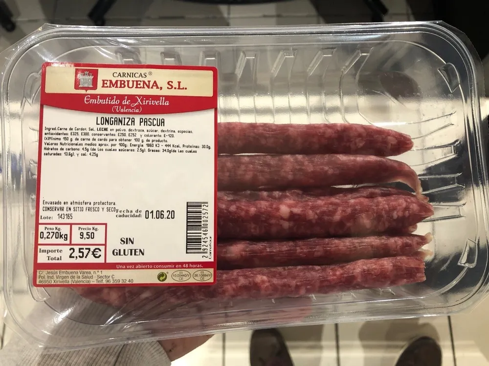 longaniza de pascua