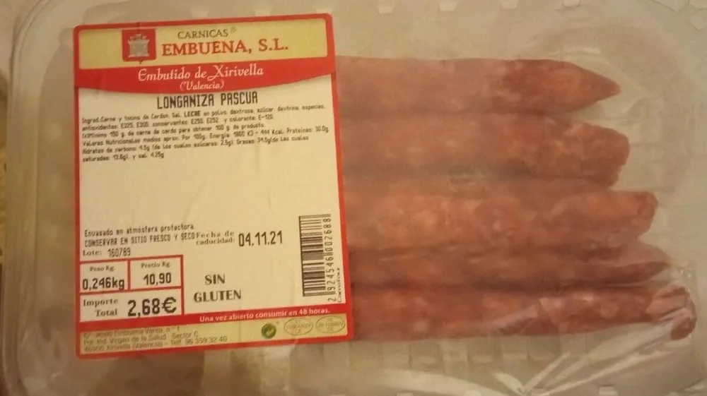 Longaniza Pascua