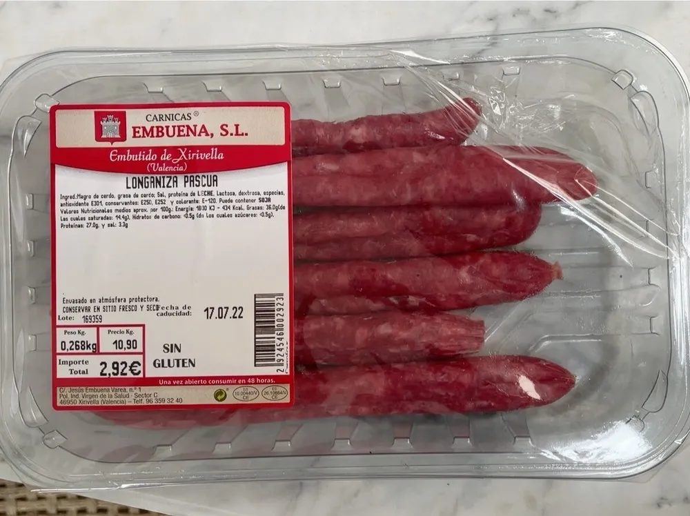 Longaniza de pascua
