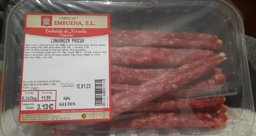 Longaniza pascua