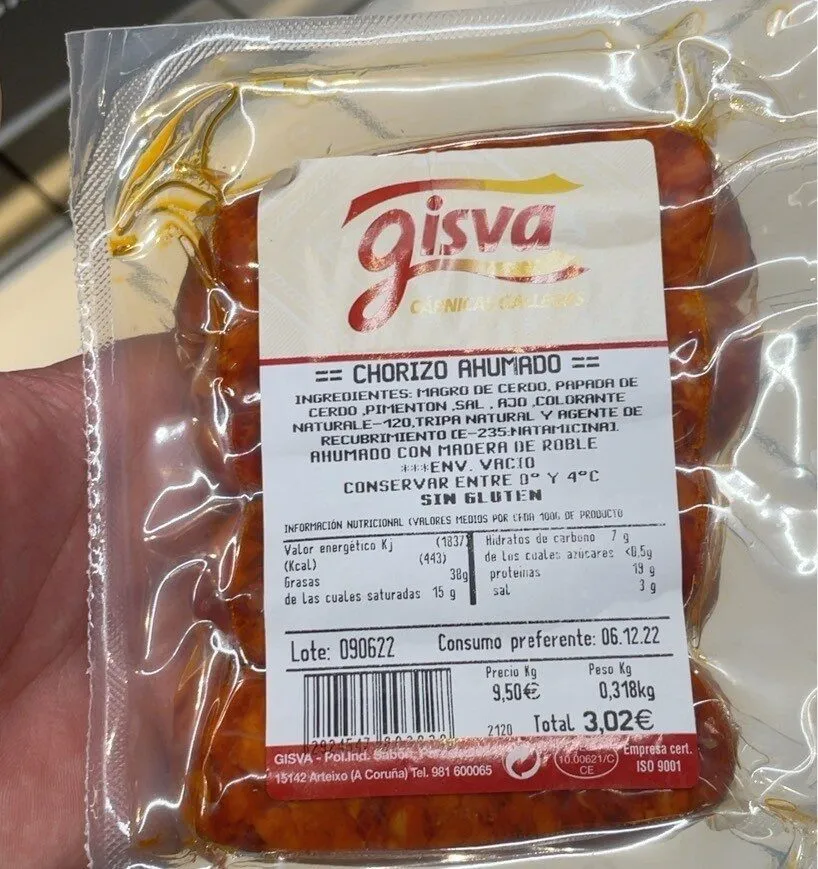 Chorizo Ahumado