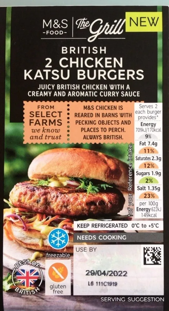 Chicken Katsu Burgers