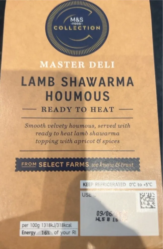 Lamb shawarma