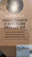 Smoky aubergine and zaalouk dip