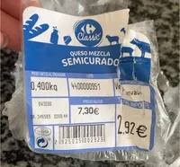 Queso mezcla semicurado