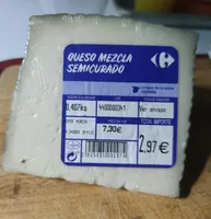 Queso mezcla semicurado