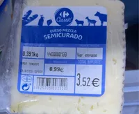 Queso mezcla semicurado
