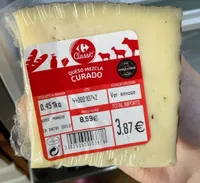 Queso mezcla curado