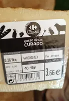 Queso oveja curado