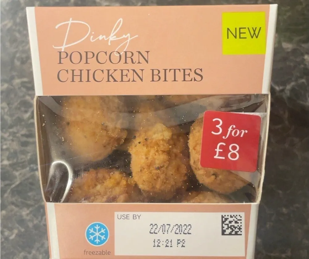Dinky Popcorn Chicken Bites