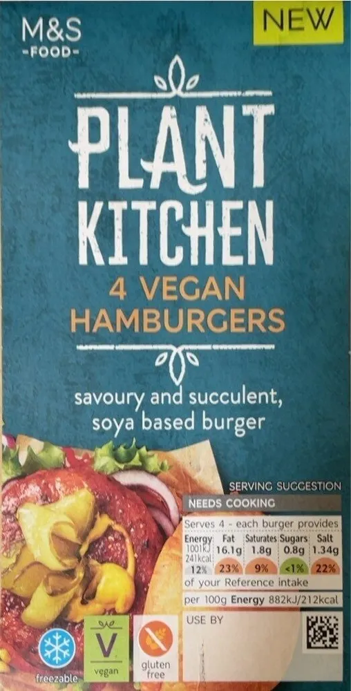 4 Vegan Hamburgers
