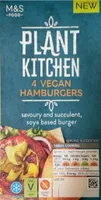 4 Vegan Hamburgers