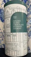 golden blonde chocolate & toffee cookies