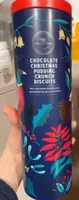 Chocolate christmas pudding crunch biscuits