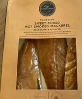 Sweet cured hot smoked mackerel
