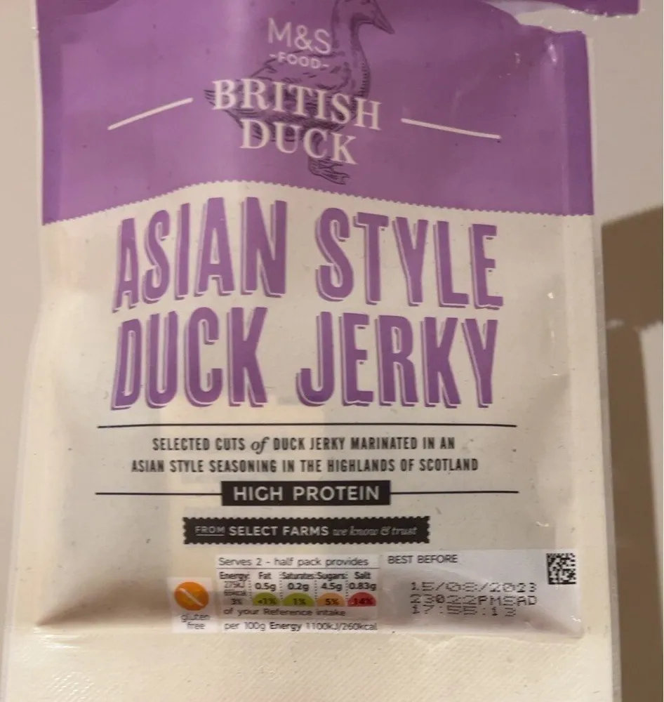 Asian Style Duck Jerky