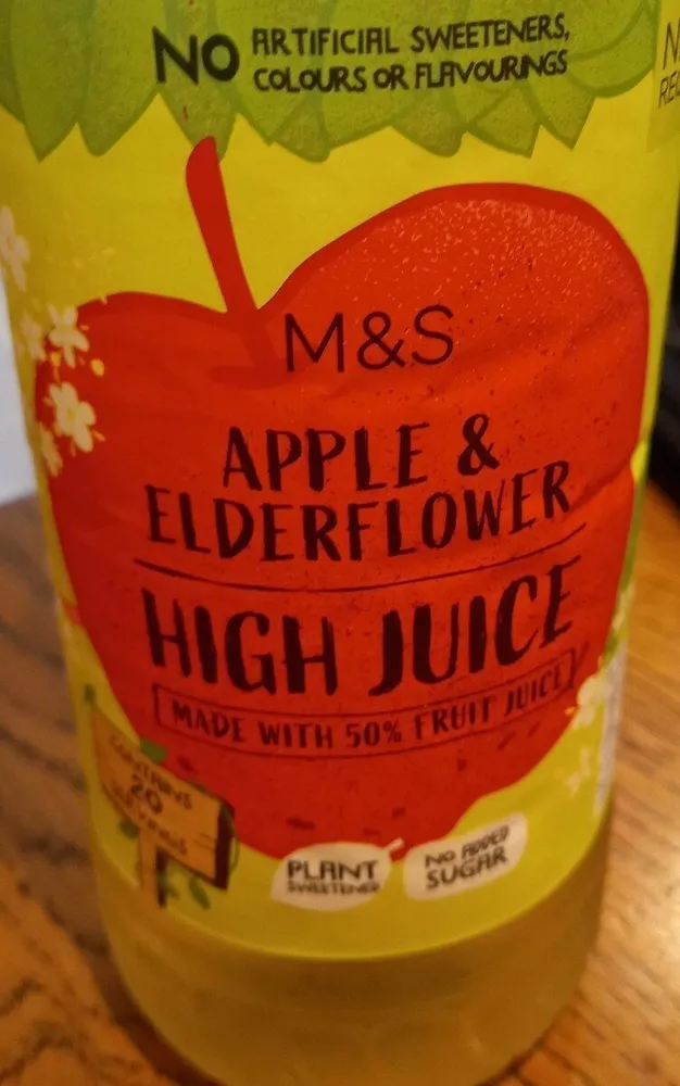 Apple and Elderflower High Juice
