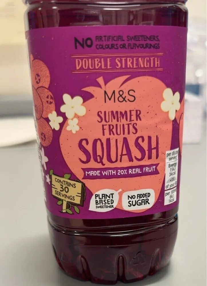 Summer fruits squash