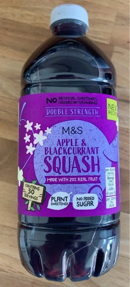 Apple & Blackcurrant Squash