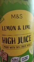 Lemon and lime High juice