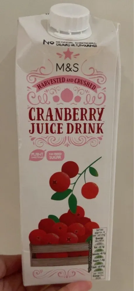 Cranberry Juice Drink