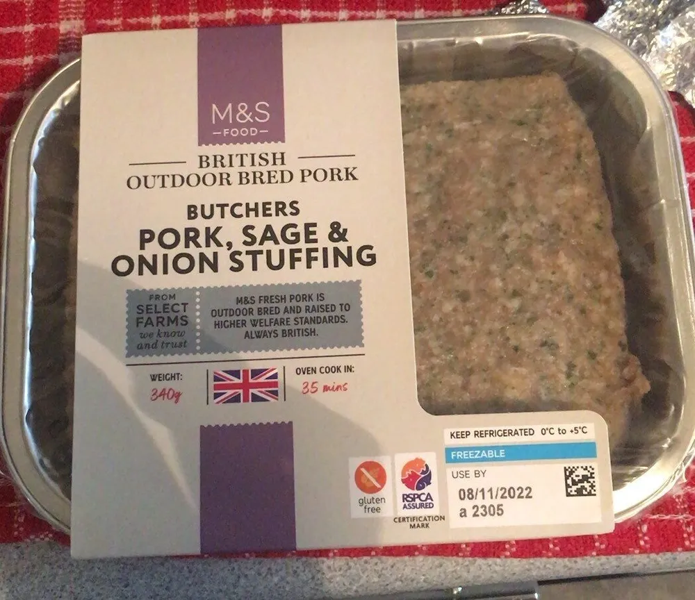 Pork, Sage & Onion Stuffing