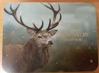 Christmas Gold Stag Shortbread Tim
